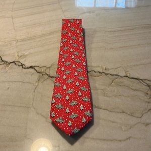 Vineyard Vines Men’s Christmas Tie (Santa in a Jeep)